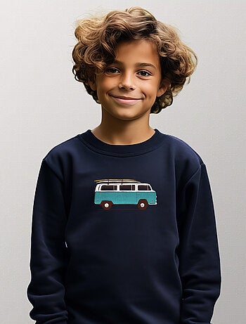 Sudadera infantil BLUE VAN