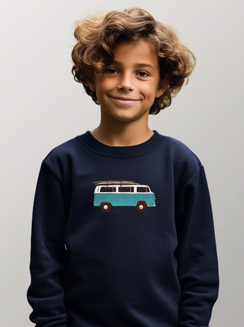 Sudadera infantil BLUE VAN - Kiabi
