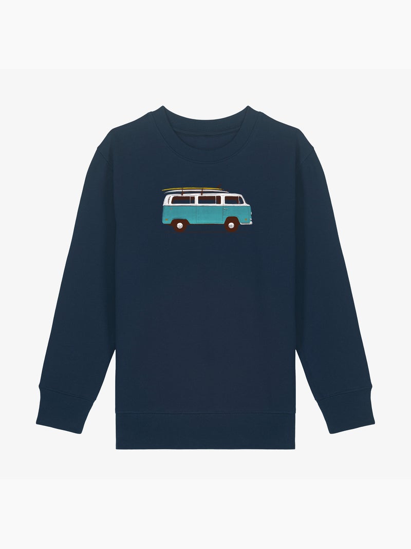 Sudadera infantil BLUE VAN Azul marino - Kiabi