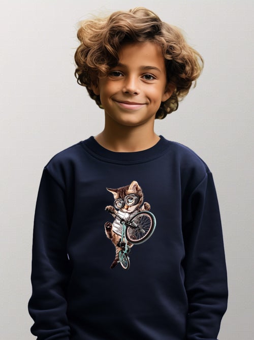 Sudadera infantil BMX CAT - Kiabi