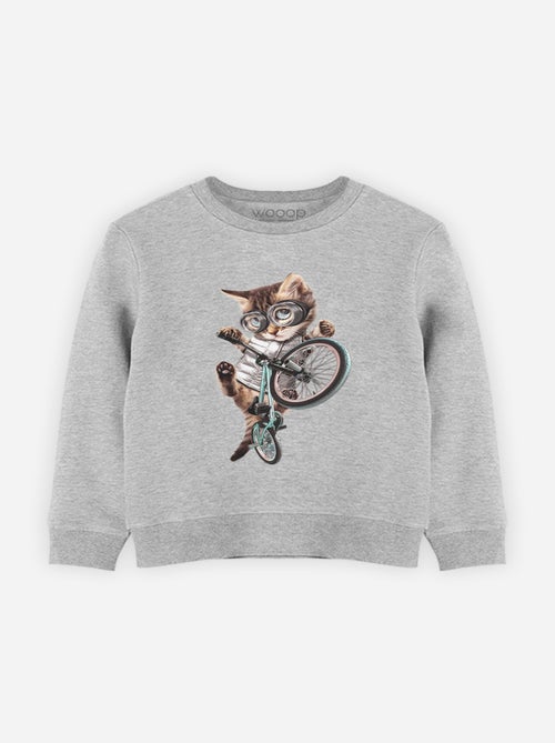 Sudadera infantil BMX CAT - Kiabi