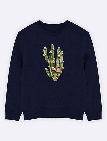 Sudadera infantil CACTUS AND ROSES