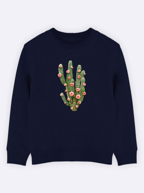 Sudadera infantil CACTUS AND ROSES - Kiabi