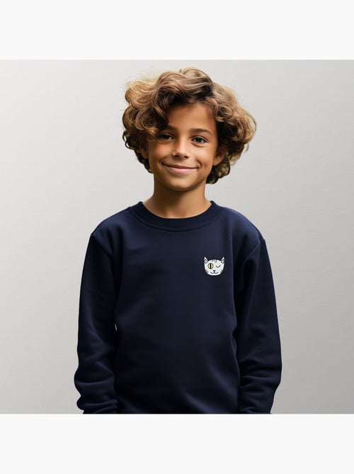 Sudadera infantil CHAT CLIN DOEIL CŒUR - Kiabi Sudadera infantil CHAT CLIN DOEIL CŒUR - Kiabi