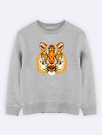 Sudadera infantil CHOBOPOP GEOMETRIC TIGER