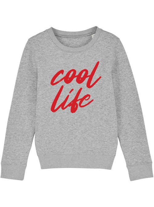 Sudadera infantil COOL LIFE WAF - Kiabi