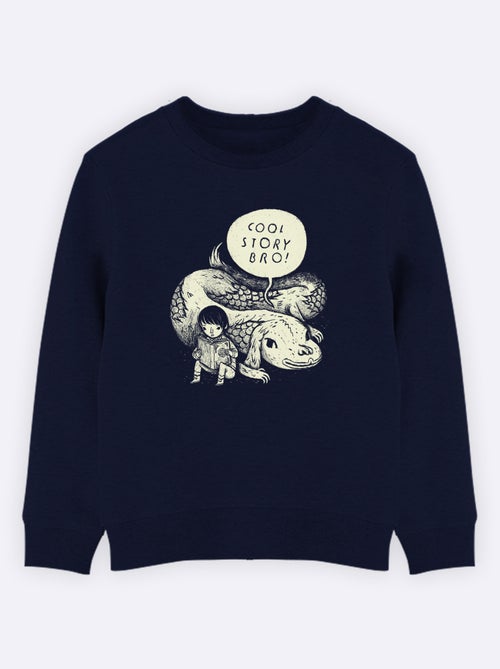 Sudadera infantil COOL STORY BRO - Kiabi