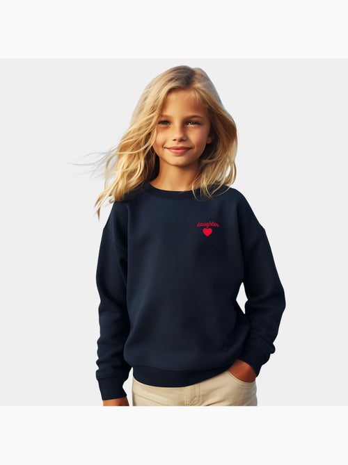 Sudadera infantil DAUGHTER CŒUR - Kiabi