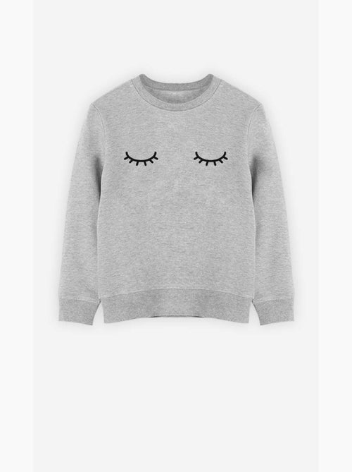 Sudadera infantil EYES CLOSED - Kiabi Sudadera infantil EYES CLOSED - Kiabi