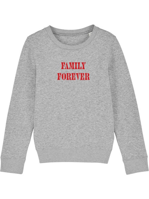 Sudadera infantil FAMILY FOREVER - Kiabi
