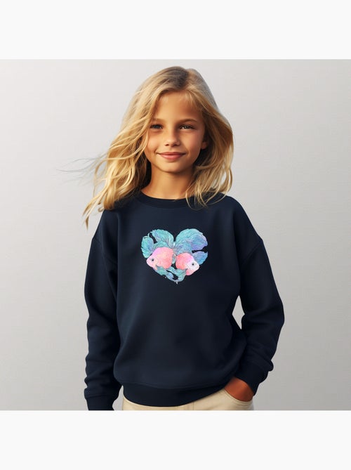 Sudadera infantil FISHES - Kiabi