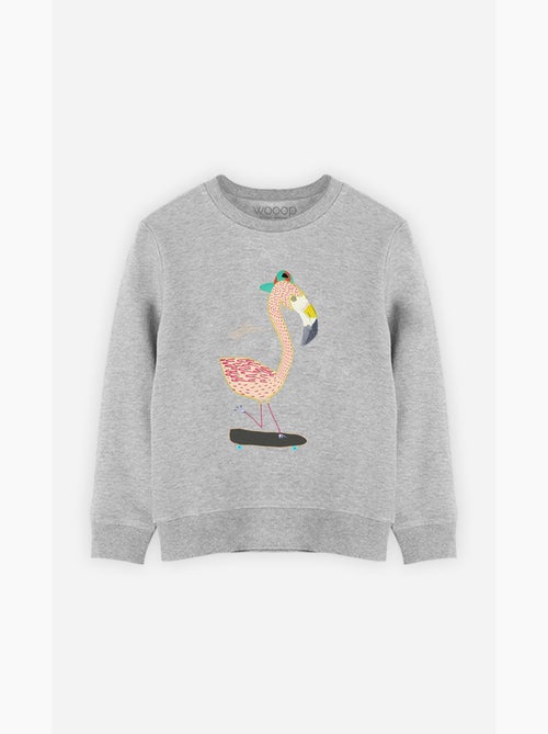 Sudadera infantil FLAMINGO SKATER - Kiabi