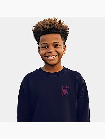 Sudadera infantil GLITCH CAT