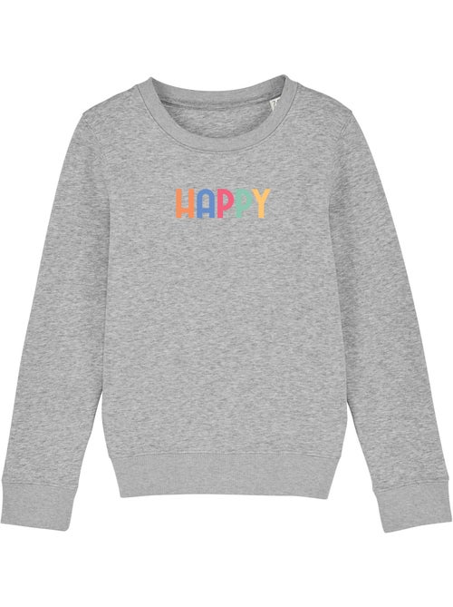 Sudadera infantil HAPPY COLORÉ - Kiabi