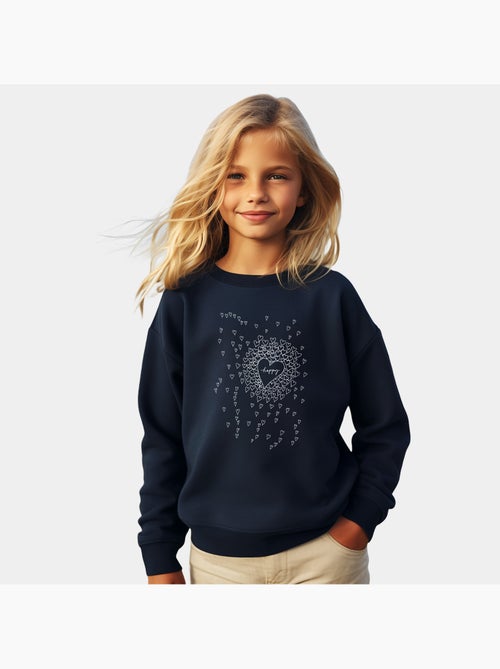 Sudadera infantil HAPPY HEARTS - Kiabi