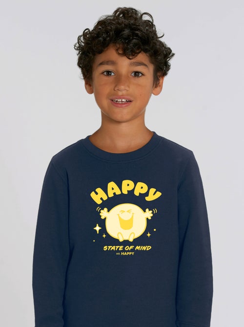 Sudadera infantil HAPPY STATE OF MIND - Kiabi
