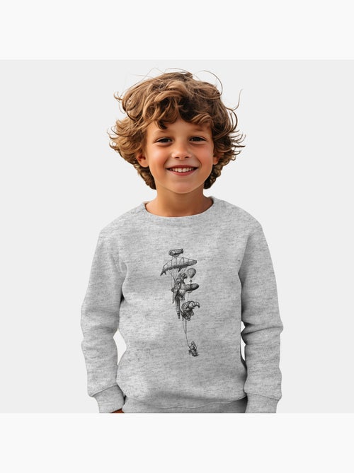 Sudadera infantil HELIUM MENAGERIE - Kiabi