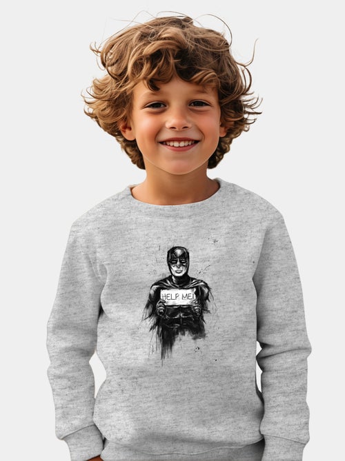 Sudadera infantil HELP - Kiabi Sudadera infantil HELP - Kiabi