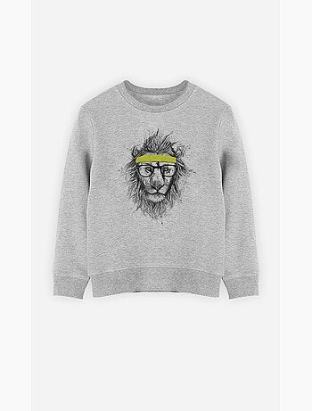 Sudadera infantil HIPSTER LION