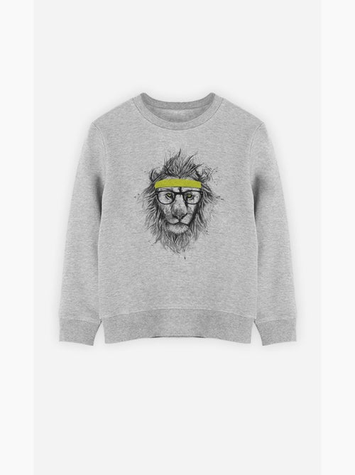 Sudadera infantil HIPSTER LION - Kiabi