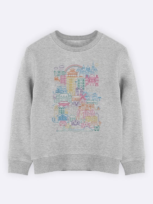 Sudadera infantil HOME SWEET HOME - Kiabi Sudadera infantil HOME SWEET HOME - Kiabi