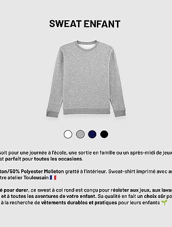 Sudadera infantil HUYANA SPIRIT