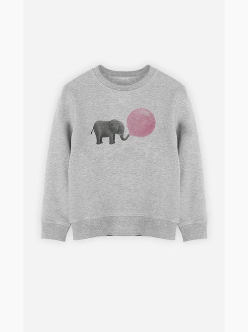 Sudadera infantil JUMBO BUBBLE GUM - Kiabi