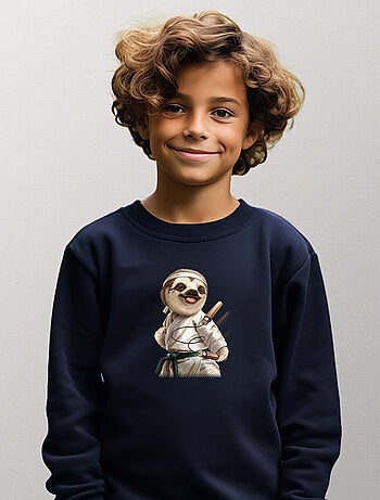 Sudadera infantil KARATE SLOTH