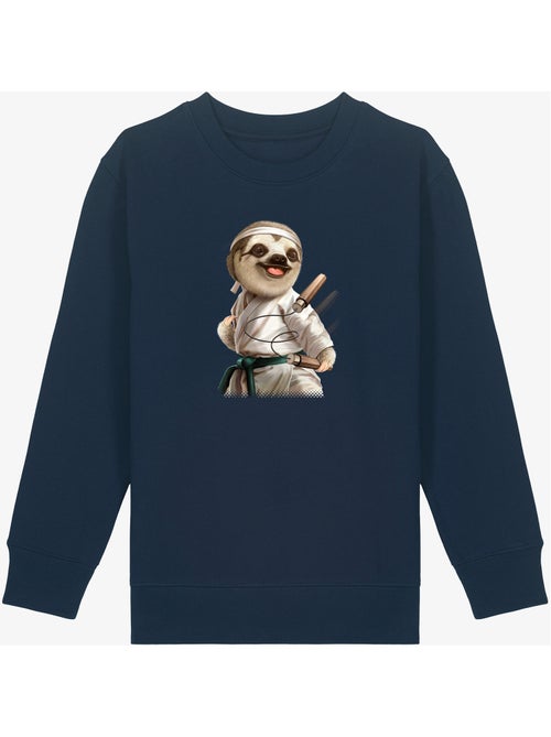 Sudadera infantil KARATE SLOTH - Kiabi