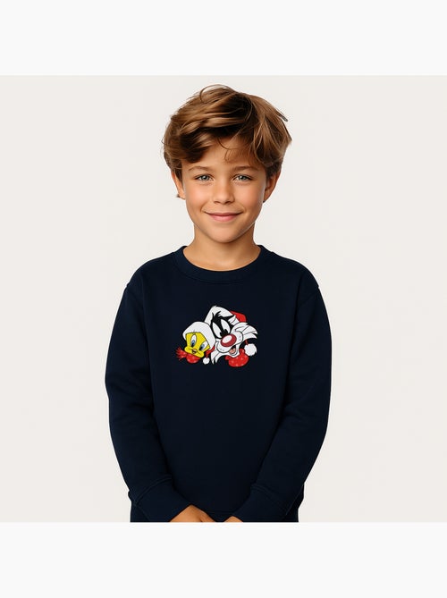 Sudadera infantil LOONEY TUNES SYLVESTER AND TWEETY - Kiabi Sudadera infantil LOONEY TUNES SYLVESTER AND TWEETY - Kiabi