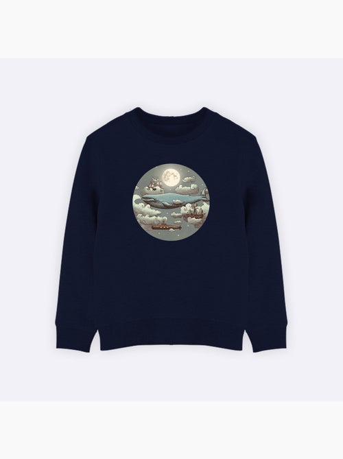 Sudadera infantil OCEAN MEETS SKY - Kiabi