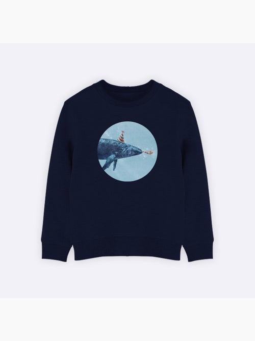 Sudadera infantil PART WHALE - Kiabi Sudadera infantil PART WHALE - Kiabi