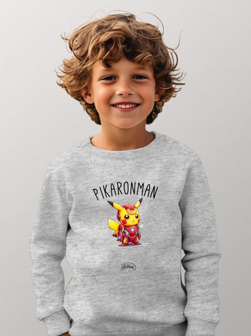 Sudadera infantil PIKARONMAN - Kiabi Sudadera infantil PIKARONMAN - Kiabi
