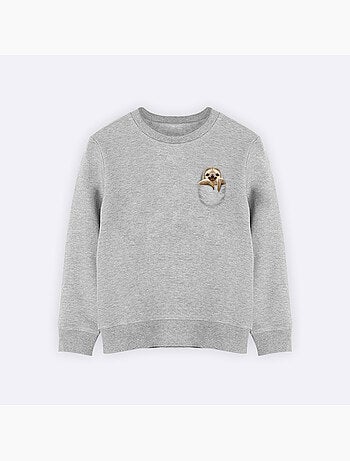 Sudadera infantil POCKET SLOTH