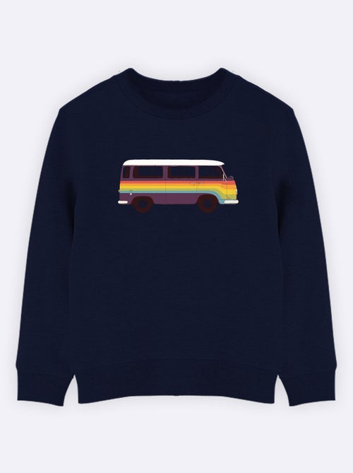 Sudadera infantil RAINBOW VAN - Kiabi Sudadera infantil RAINBOW VAN - Kiabi