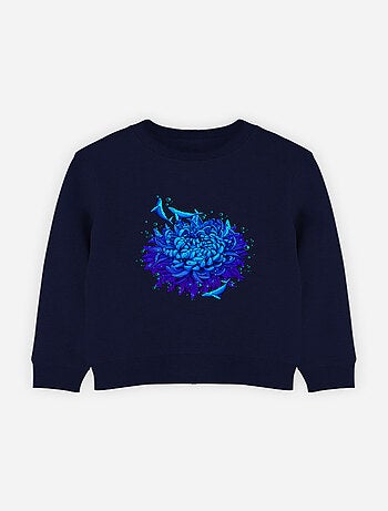 Sudadera infantil SEA FLOWER