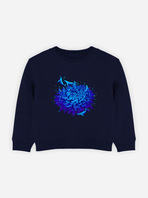 Sudadera infantil SEA FLOWER - Kiabi