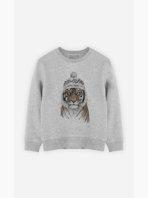 Sudadera infantil SIBERIAN TIGER - Kiabi