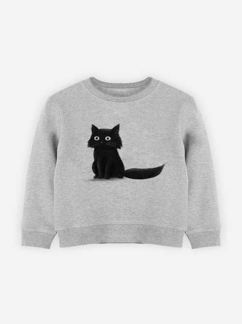 Sudadera infantil SITTING CAT - Kiabi