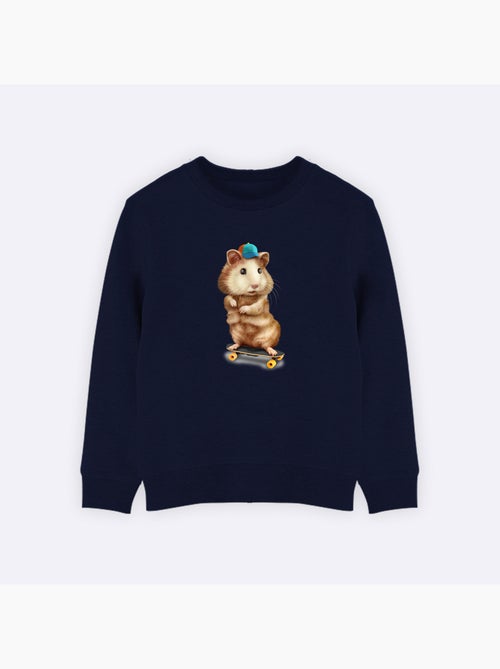 Sudadera infantil SKATEBOARD HAMSTER - Kiabi Sudadera infantil SKATEBOARD HAMSTER - Kiabi