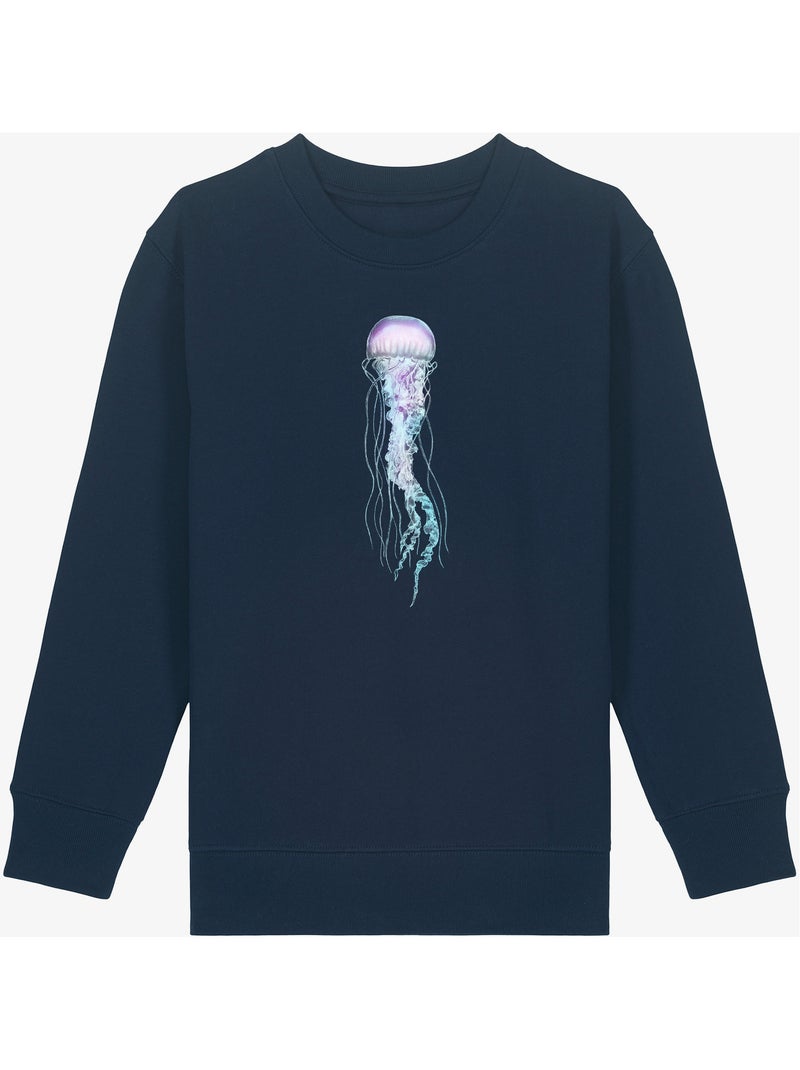 Sudadera infantil SPACE JELLY Azul marino - Kiabi