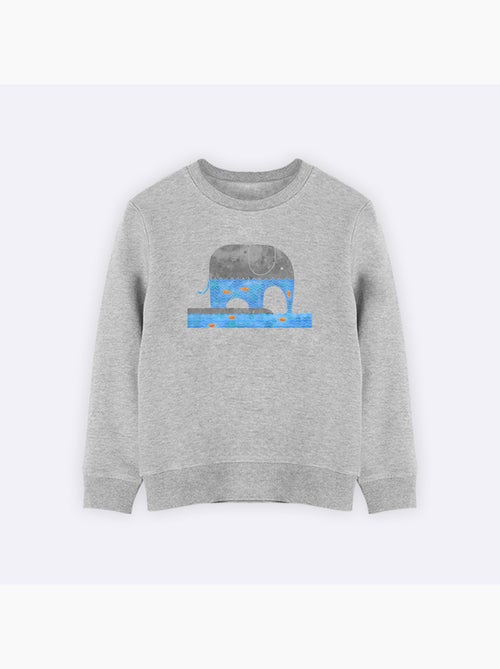Sudadera infantil THIRSTY ELEPHANT - Kiabi