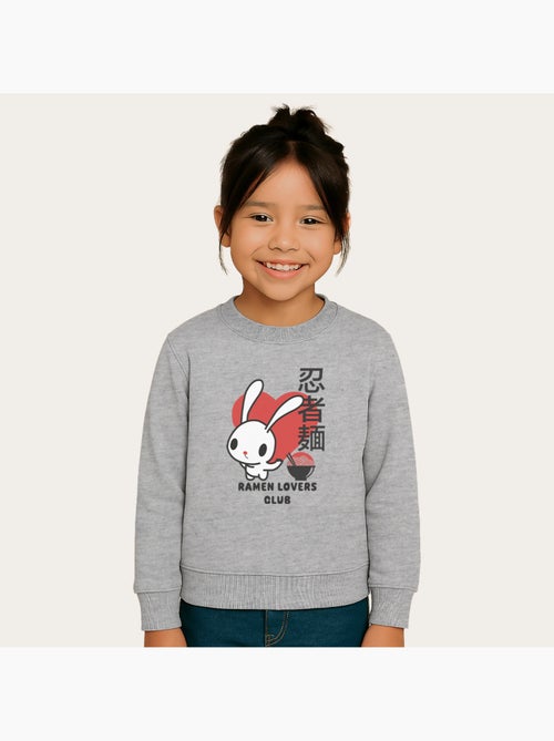 Sudadera infantil TORC RAMEN LOVERS CLUB BUNNY - Kiabi