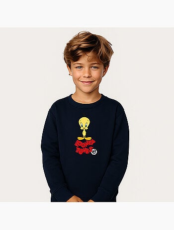 Sudadera infantil TWEETY 80TH PORTRAIT