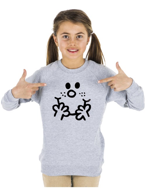 Sudadera infantil VISAGE MADAME - Kiabi