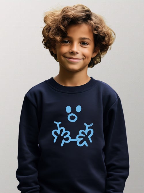 Sudadera infantil VISAGE MONSIEUR - Kiabi