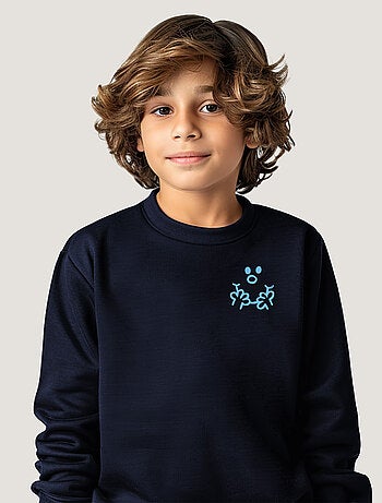 Sudadera infantil VISAGE MONSIEUR CŒUR