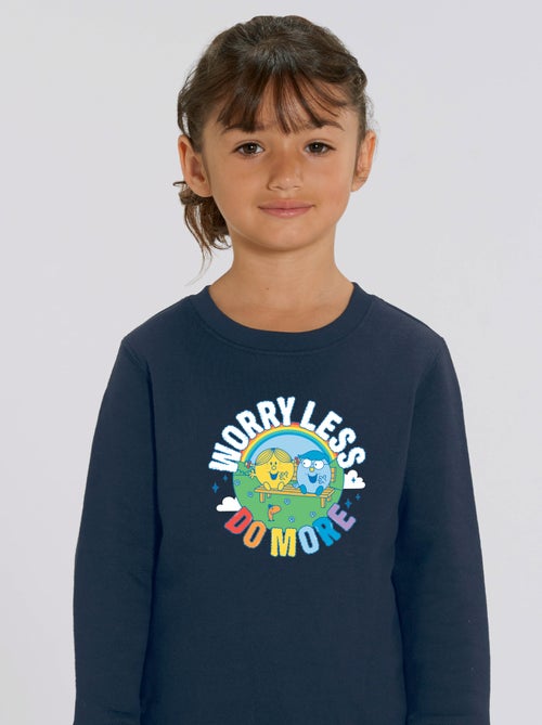 Sudadera infantil WORRY LESS DO MORE - Kiabi