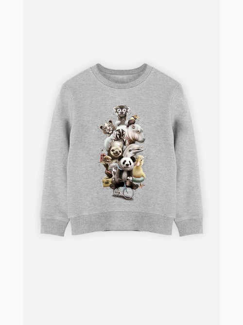 Sudadera infantil ZOO ESCAPE - Kiabi