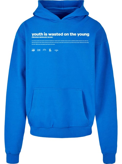 Sudadera influenced para hombre - lost youth - Kiabi
